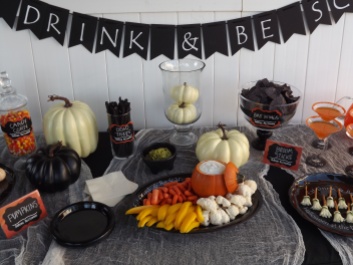 Custom Halloween Cocktail Party by LKD events